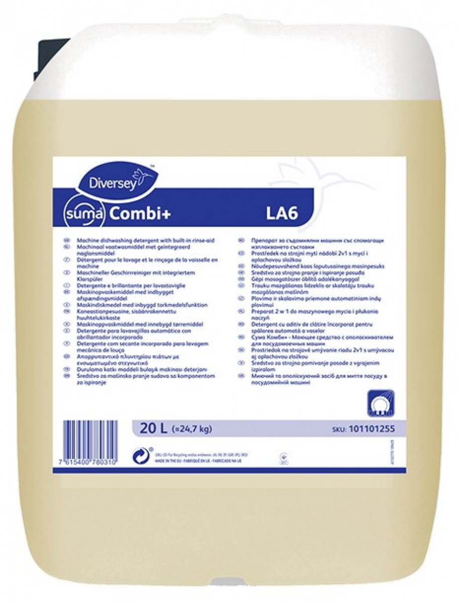 Suma Combi LA6 detergente brillantante ta lt.20