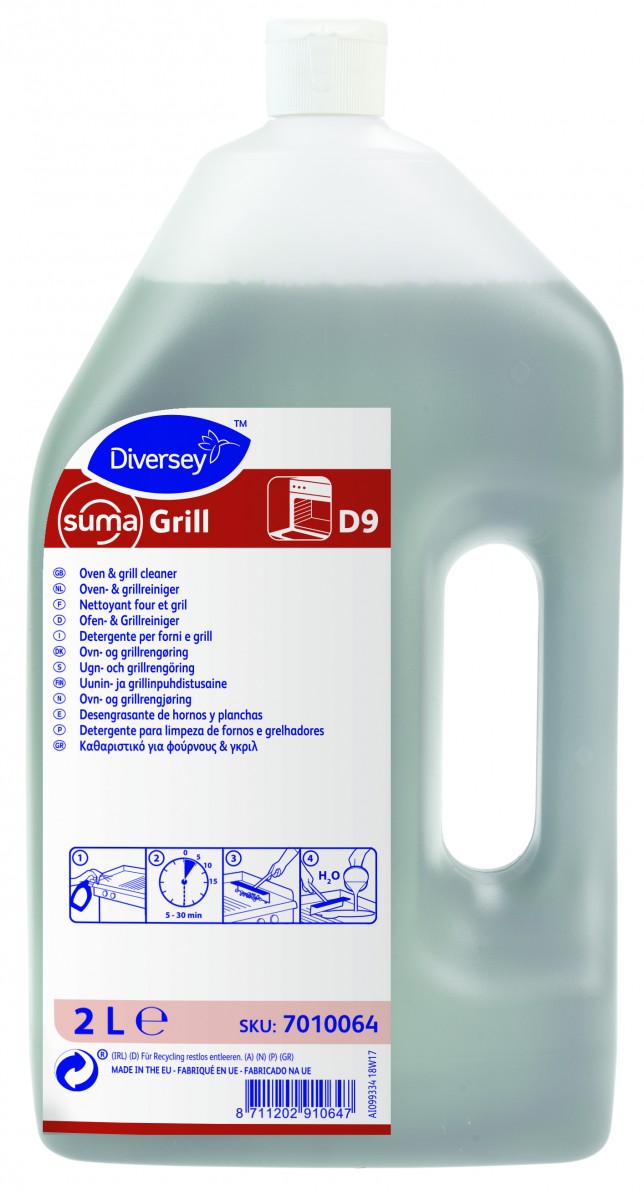 Suma Grill D9 deterg. per forni e grill Fl. 2lt. - 6 pz x ct