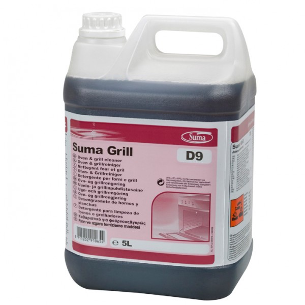 Suma Grill D9 deterg. per forni e grill ta 5lt. - 2 ta x ct
