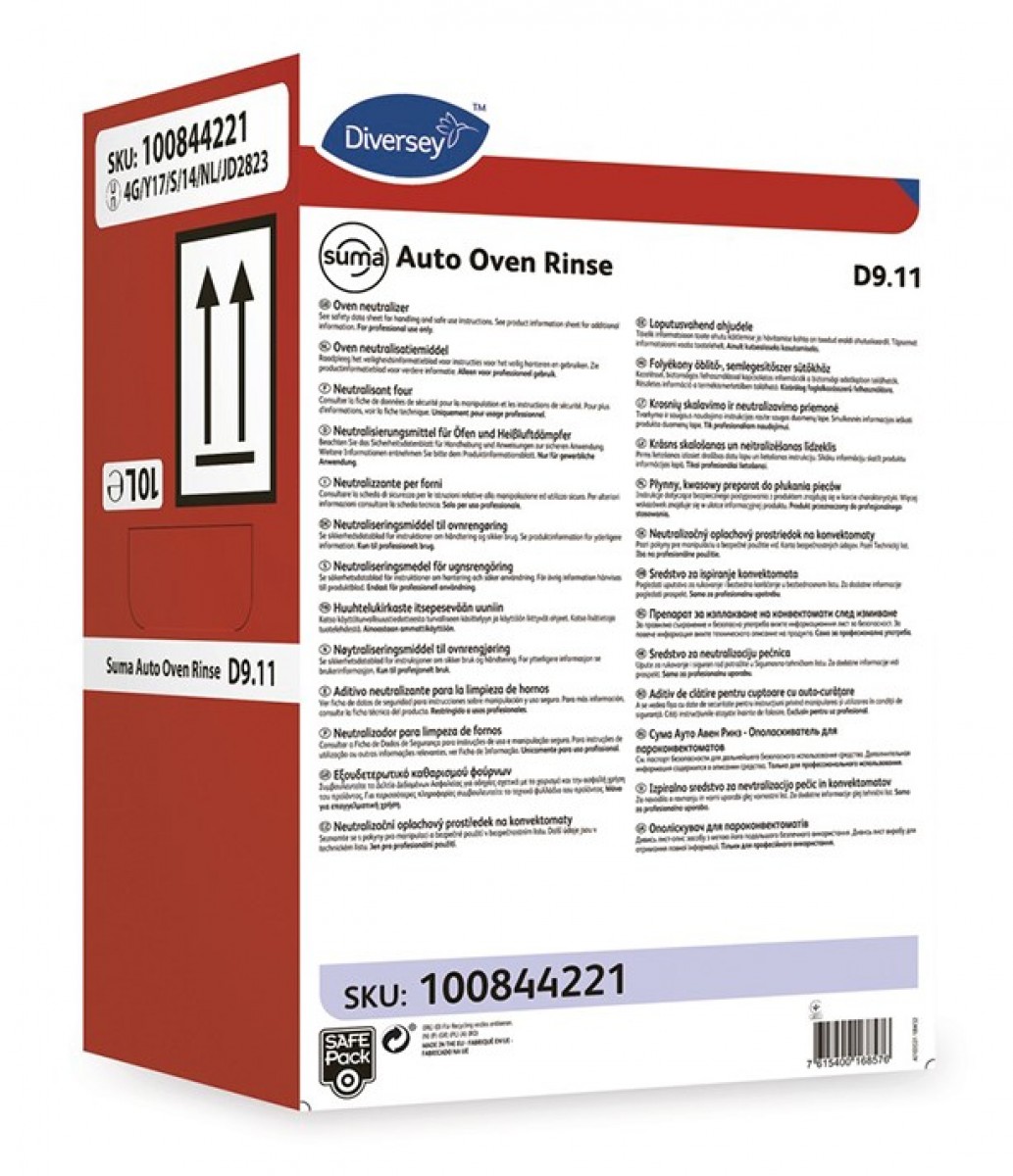 Suma auto oven rinse D9.11 brillant. conc. forni autopulenti 10 lt