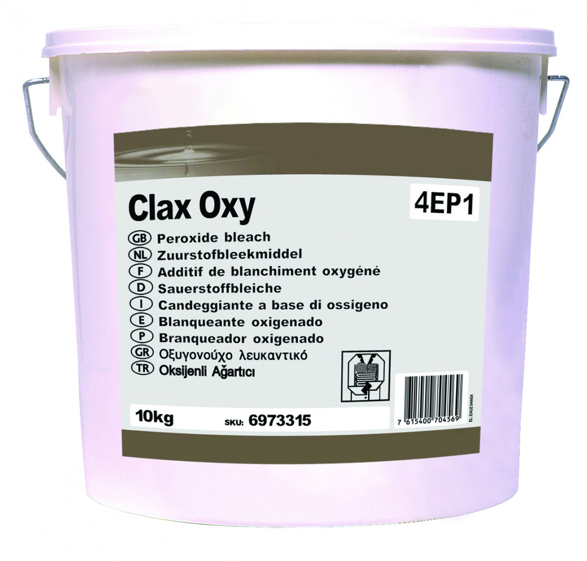 Clax Oxy 40C1 candeggiante polvere 10kg.