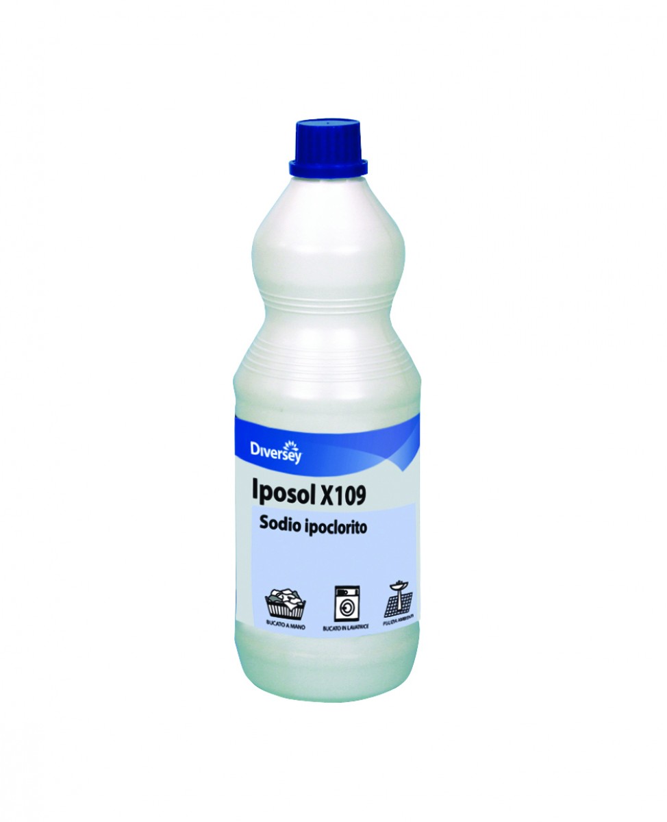 Clax Iposol X109 candeggiante ipoclorito di sodio 1 lt 12 pz