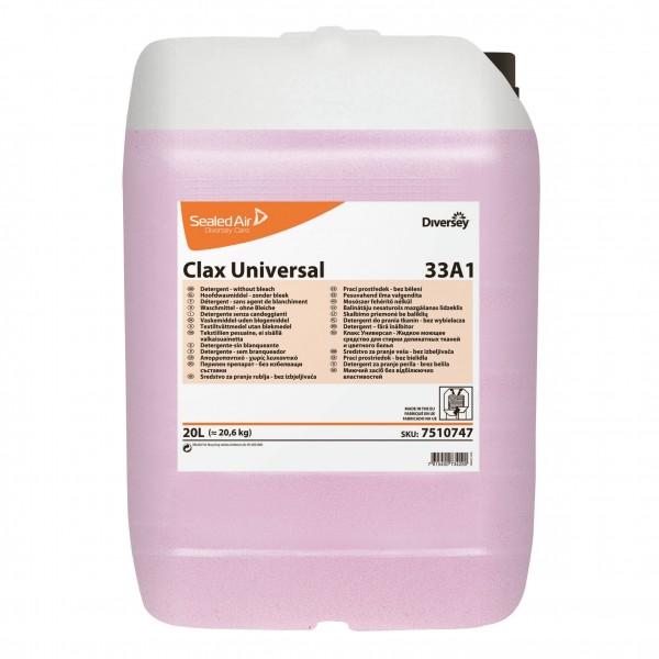 Clax Universal 33A1 detergente delicati e colorati 20 lt
