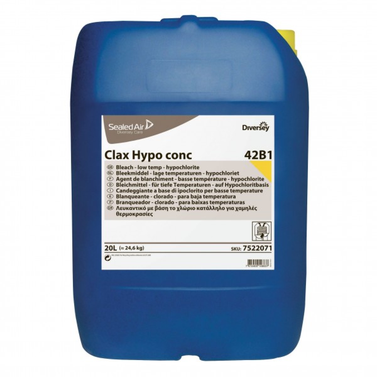 Clax Hypo Conc 42B1 candeggiante cloro conc. 20 lt