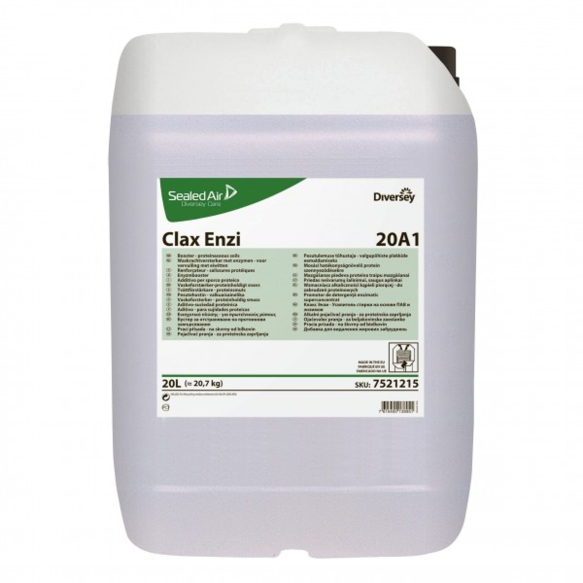 Clax Enzi 20A1 detergente tensioattivi enzimi conc. 20 lt