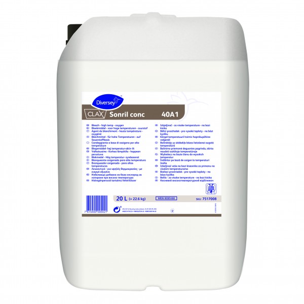 Clax Sonril conc. 40A1 candeggiante ossigeno 20 lt