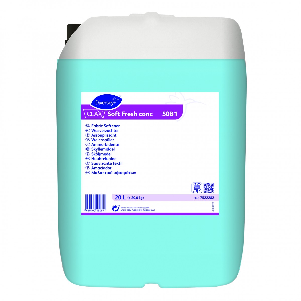 Clax Soft Fresh 50B1 ammorbidente conc. 20 lt