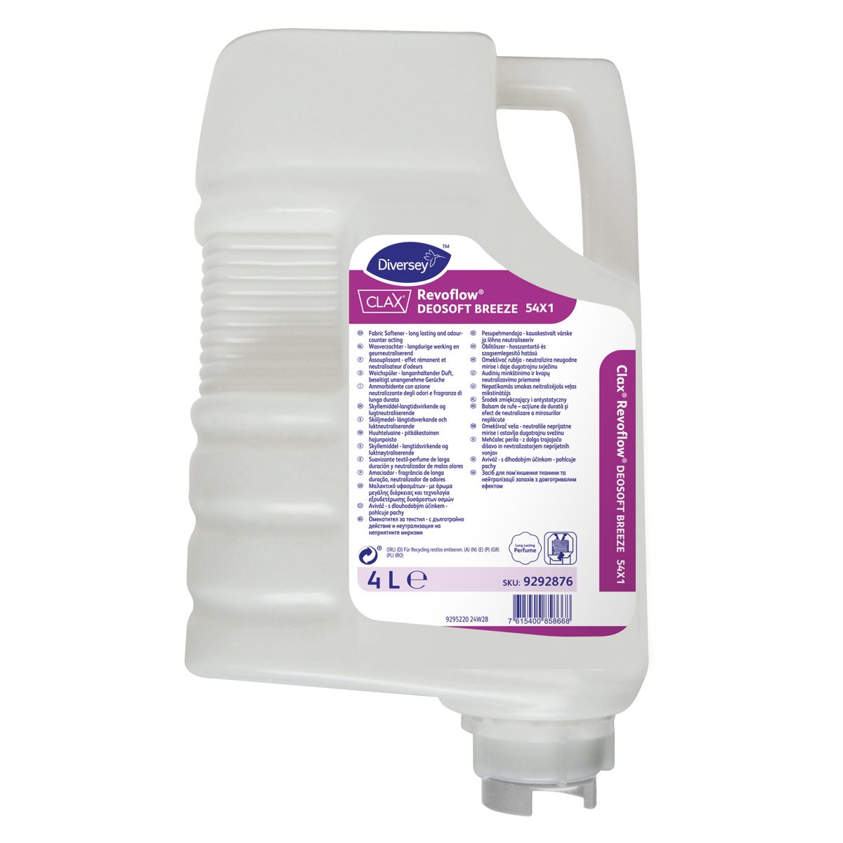 Clax Revoflow DEOSOFT BREEZE 54A1 4 lt - Ammorbidente - 2 ta x ct