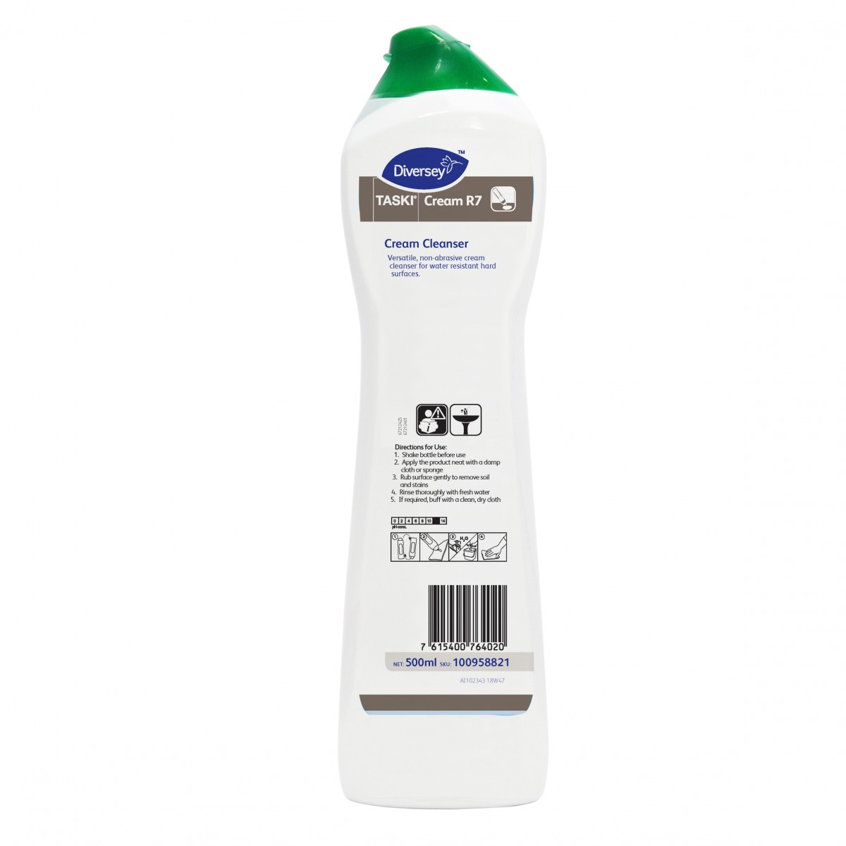 Room Care R7 crema detergente non abrasiva 500 ml - cf 12 pz