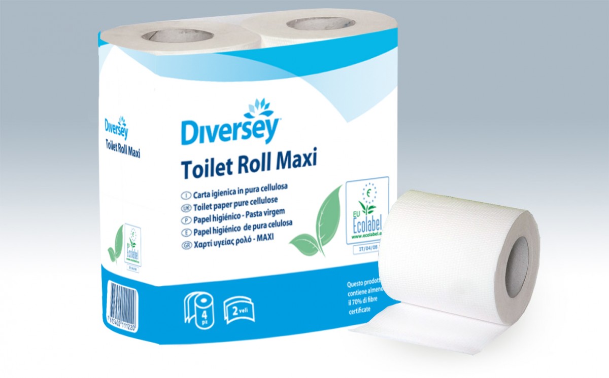 Carta igienica rotolo maxi p.c. 2v. 500 str.-10x4 rotoli