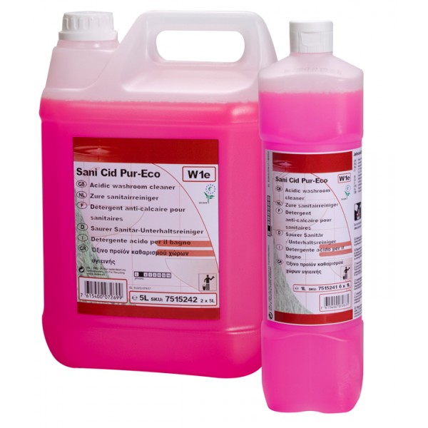 Taski Sani Cid Pur-Eco flacone1 lt. - 6 pz x ct