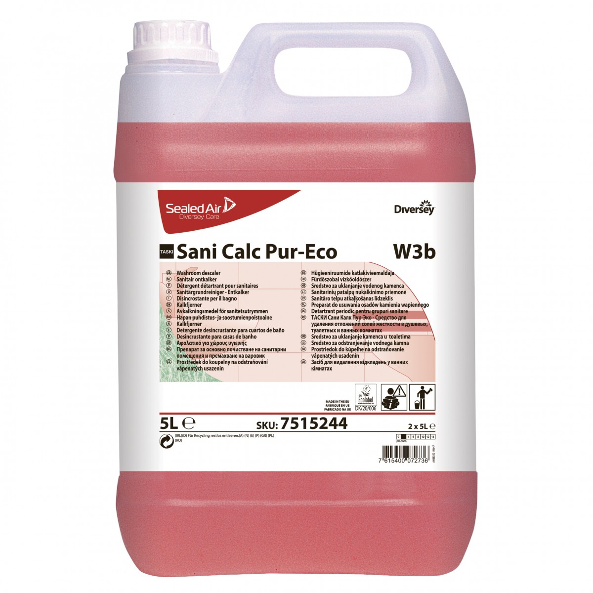 Taski Sani Calc Pur-Eco 5 lt - 2 ta x ct
