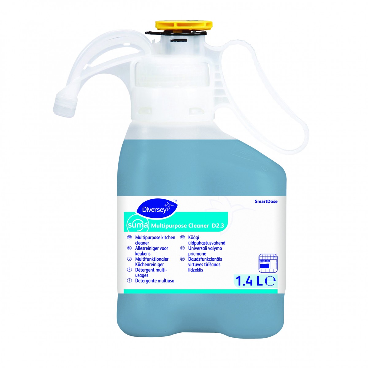 Suma Multipurpose Cleaner D2.3 SmartDose 1,4 lt - 2 pz x ct