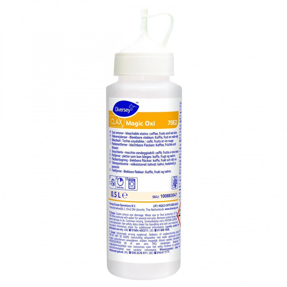 Clax Magic Oxi smacchiatore macchie candeggiabili 500 ml - 4pz x ct