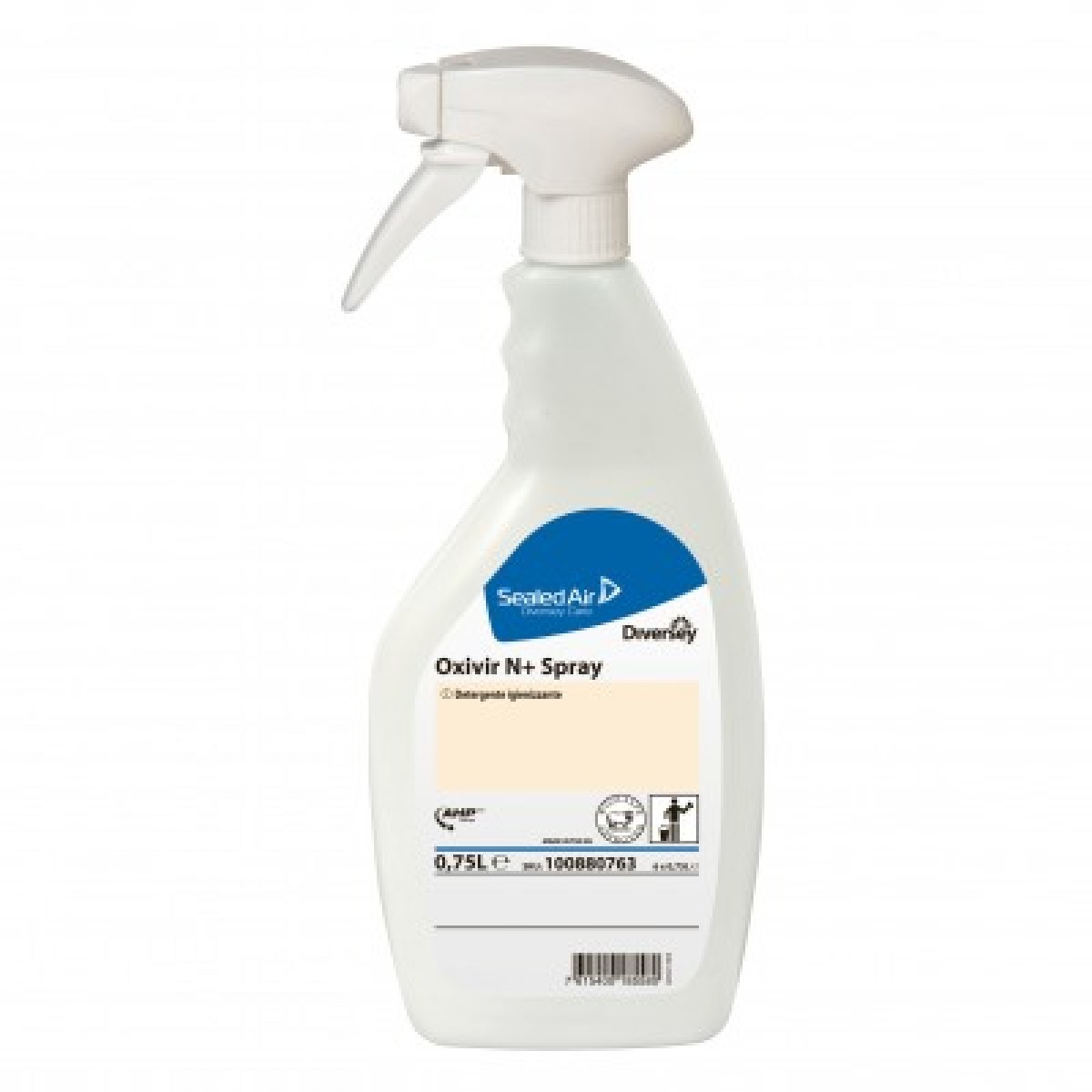 Oxivir N+ spray detergente igienizzante 750 ml - 6 pz x ct