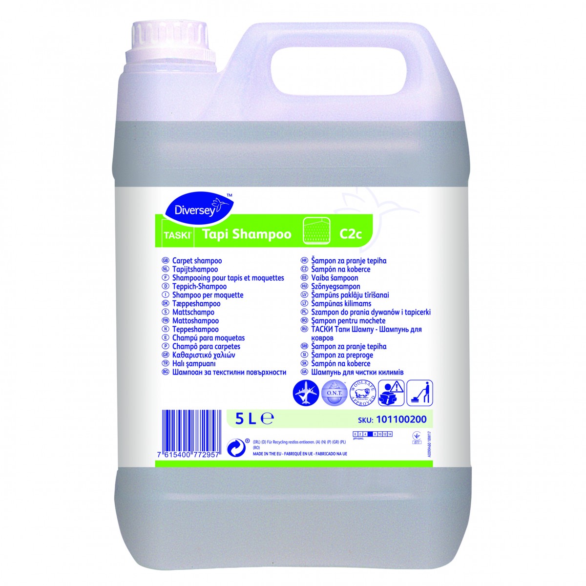Taski Tapi shampoo lt.5 - 2 ta x ct