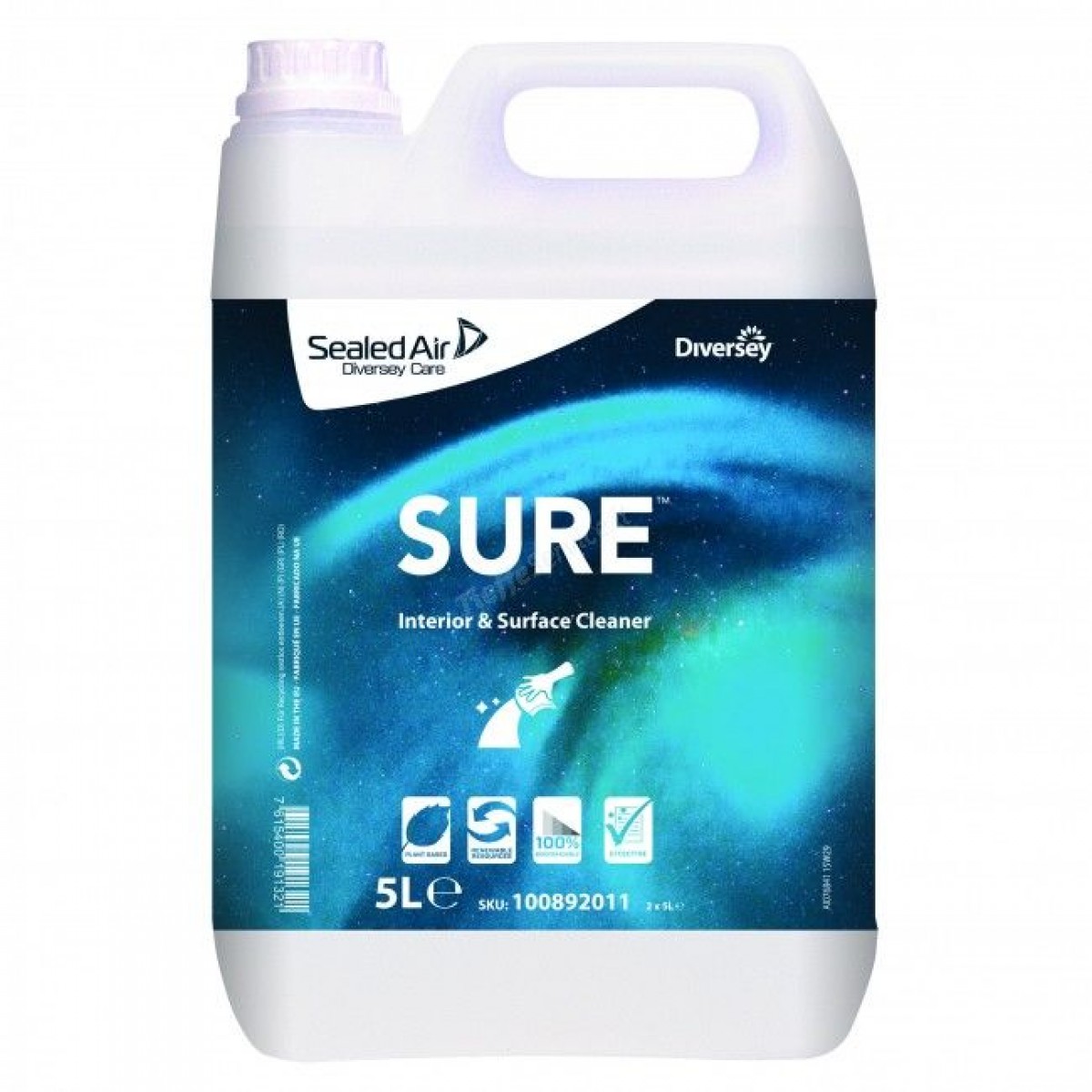 SURE Interior&Surface Cleaner deterg.multiuso ta.5 lt. - 2 ta x ct
