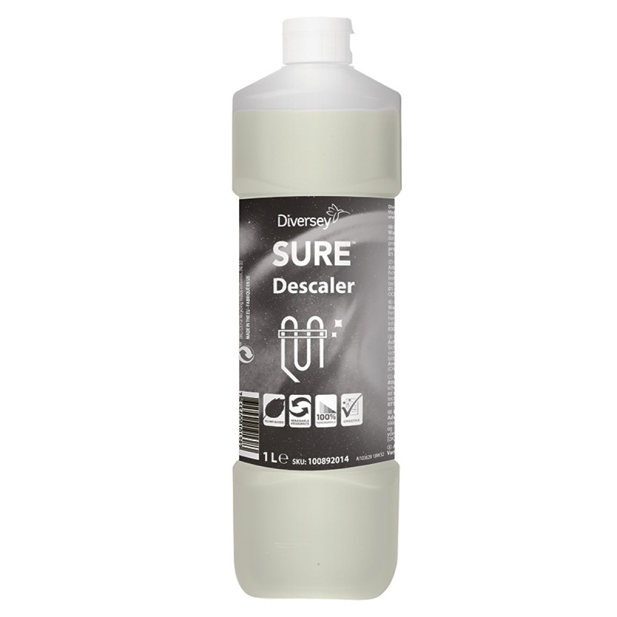 SURE Descaler detergente disincrostante acido cucina 1 lt - 6 pz x ct