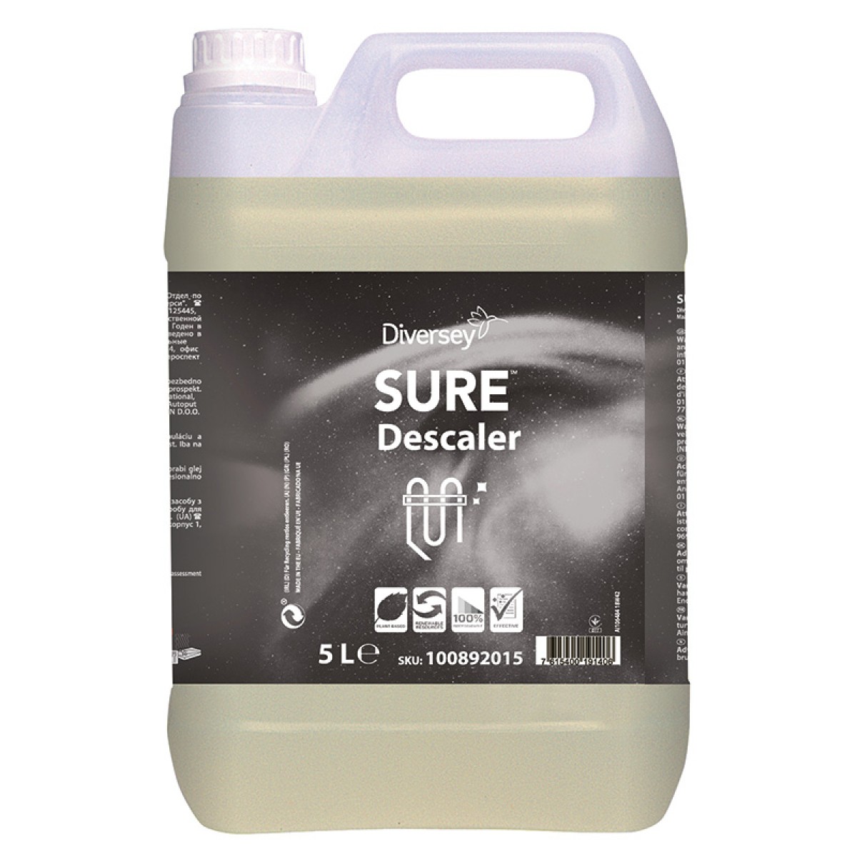 SURE Descaler deterg. disincrostante acido cucina ta.5 lt* - 2 ta x ct