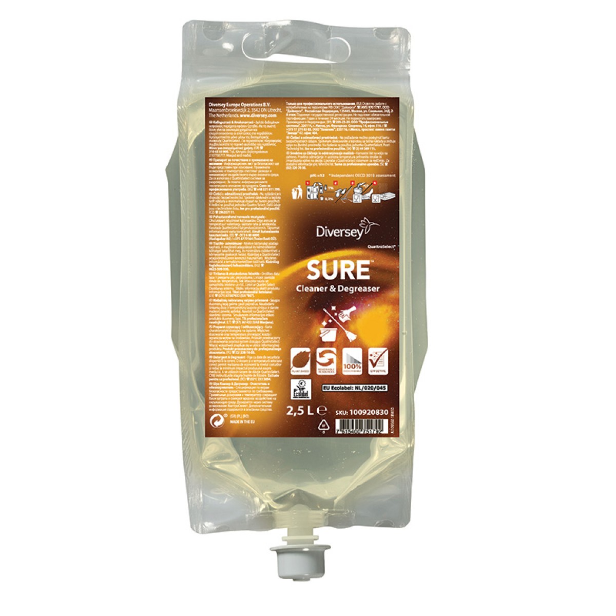 SURE Cleaner&Degreaser QS - 2 pz x ct