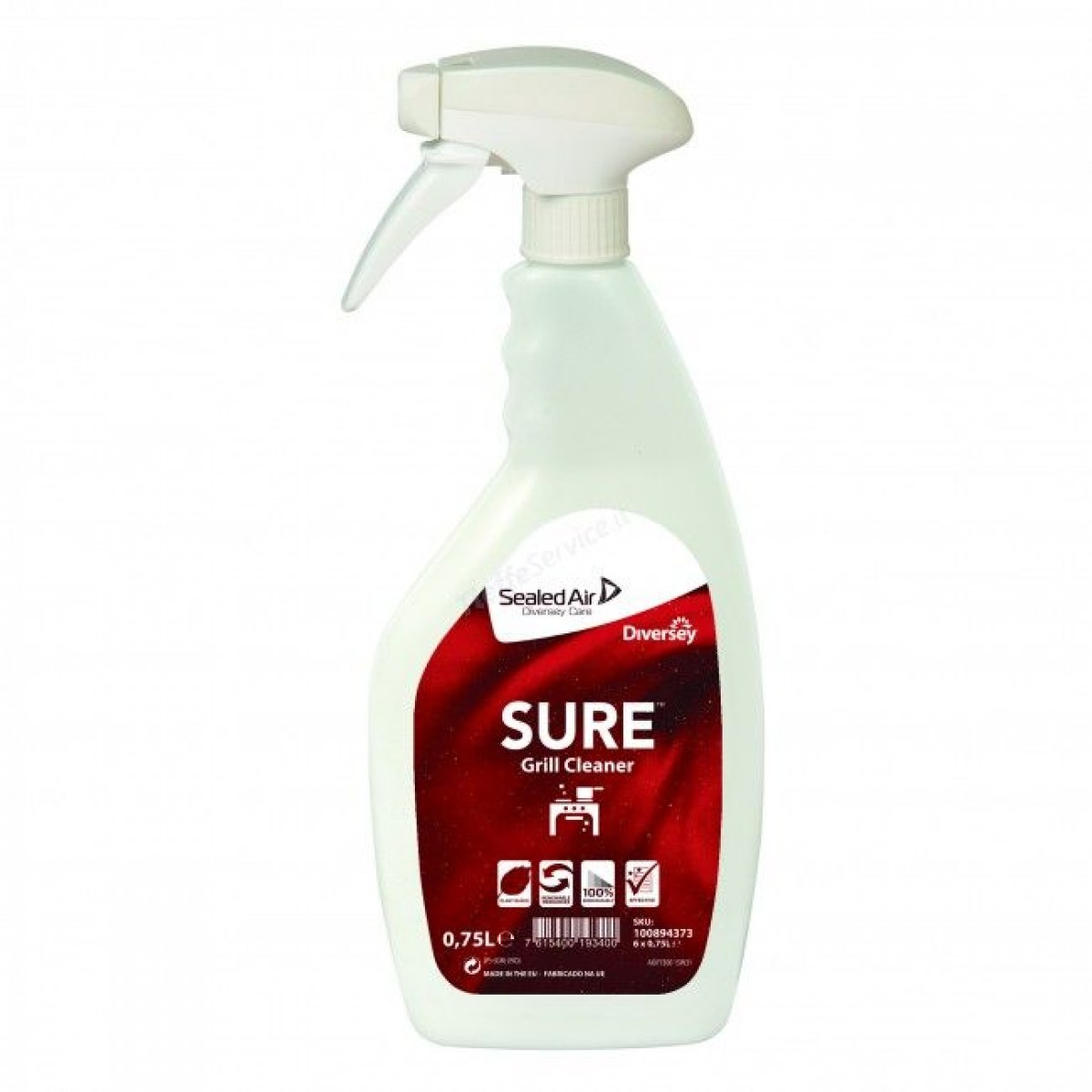 SURE Grill Cleaner detergente quotidiano forni e grill 750