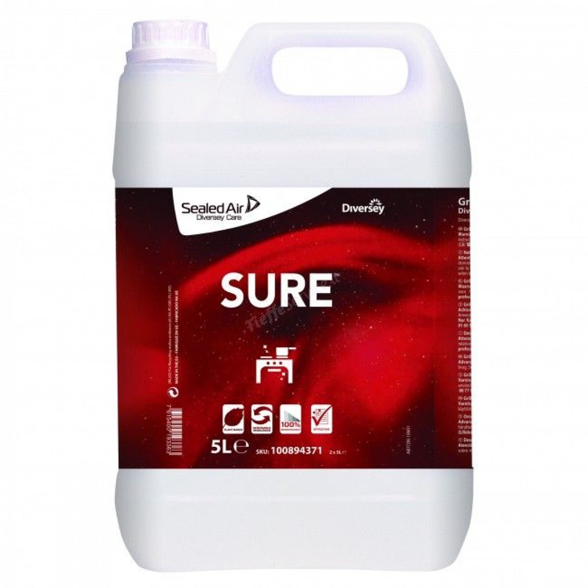 SURE Grill Cleaner detergente quotidiano forni e grill 5 lt - 2 ta x ct