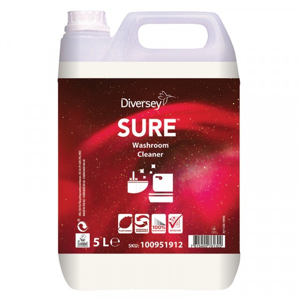 SURE Washroom Cleaner detergente bagno tan 5 lt