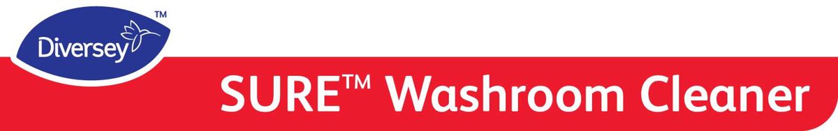 Targhetta Divermite DQFM Sure Washroom Cleaner