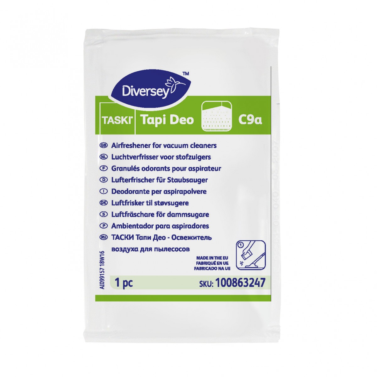 Tapi Deo deodorante aspirapolvere battitappeto blister - 40 pz x ct