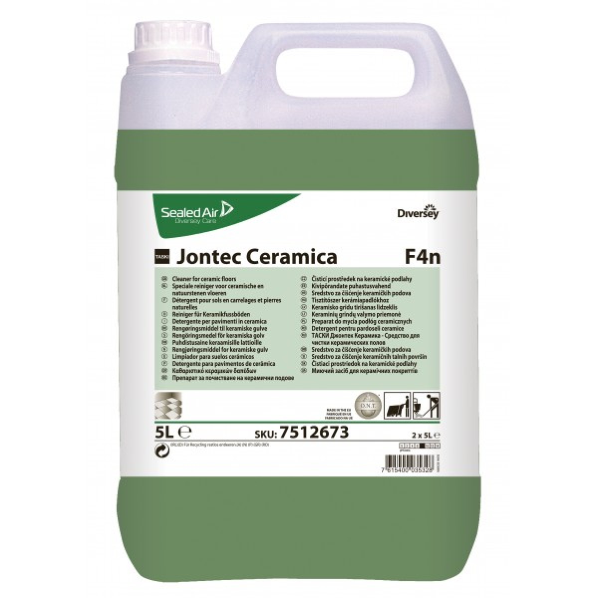 Taski Jontec Ceramica 5 lt. - 2 ta x ct