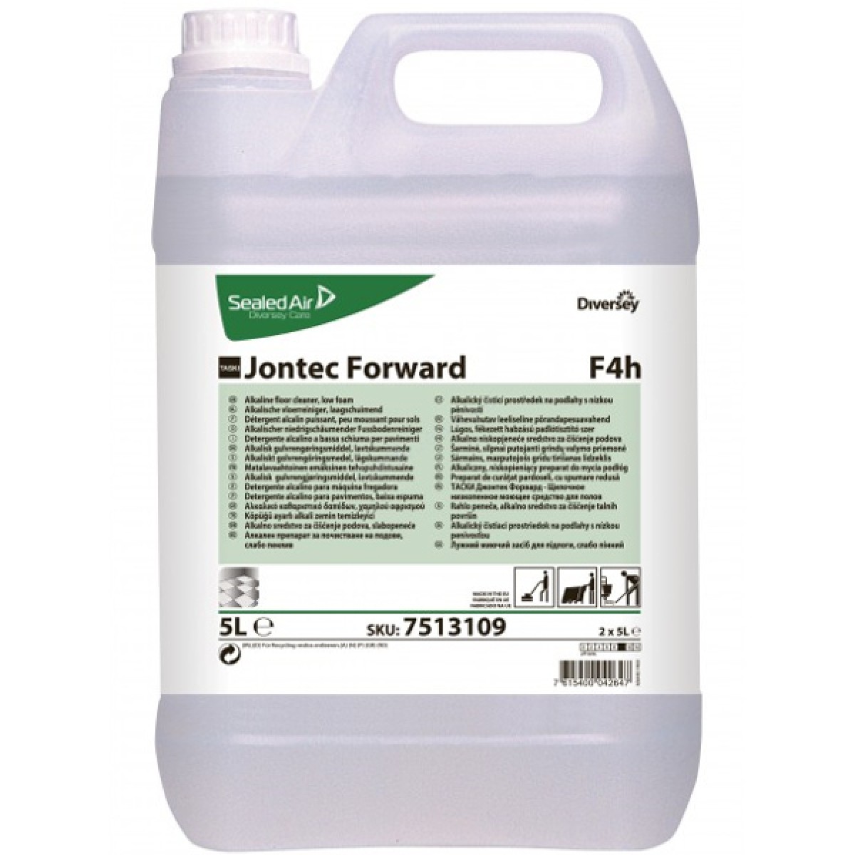 Taski Jontec Forward detergente sgrassante ta 5 lt - 2 ta x ct