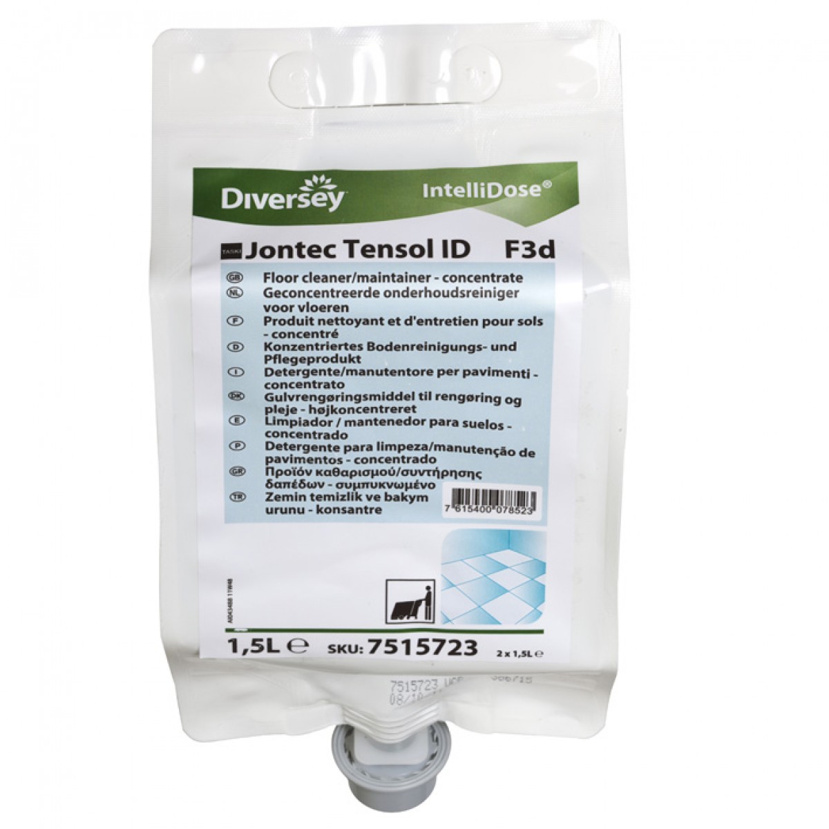 Taski Jontec Tensol 1,5 lt IntelliDose - 2 pz x ct