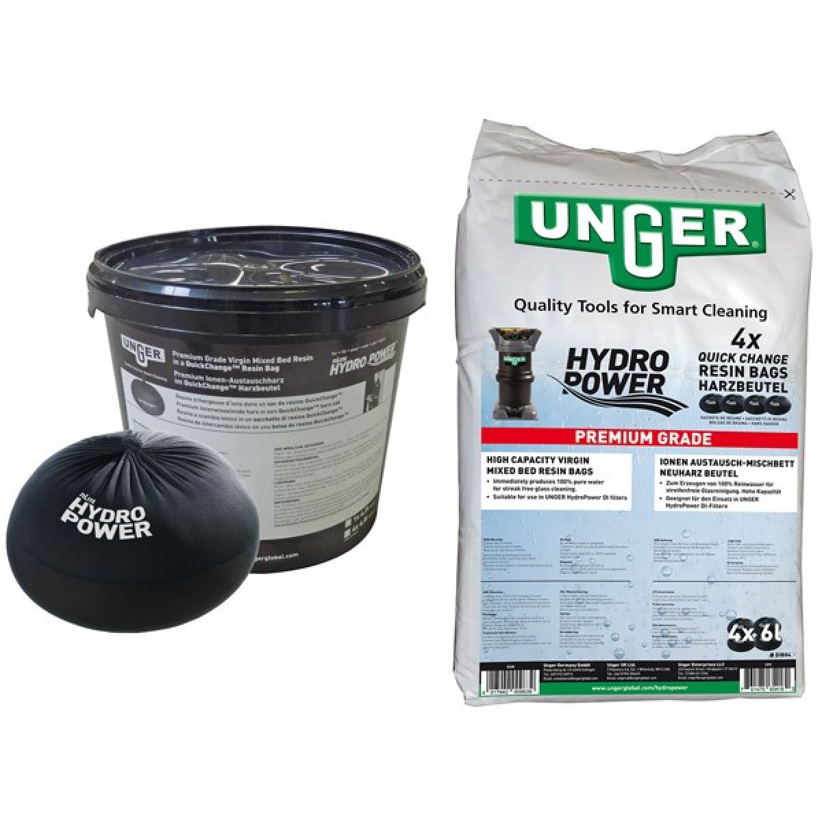 Resina QuickChange per Hydro Power DI sacco - 4x6 lt