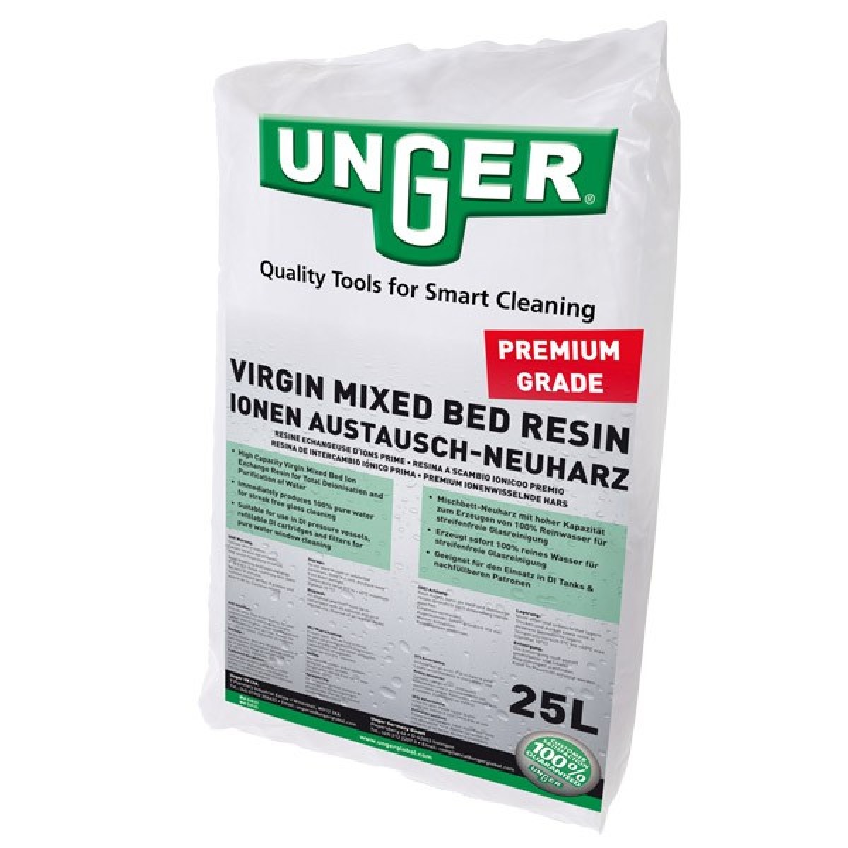 Resina a letto misto Premium 25 lt sacco
