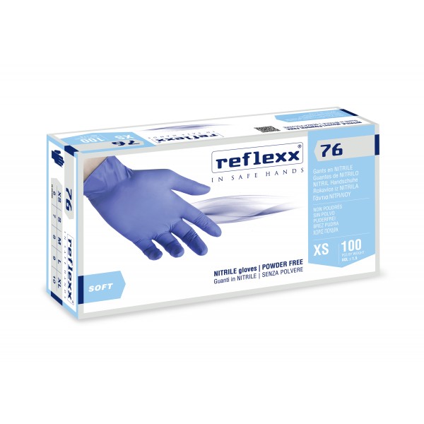 Guanto monouso R77 FOOD nitrile sp 3 gr. dpi III DM tg.XL