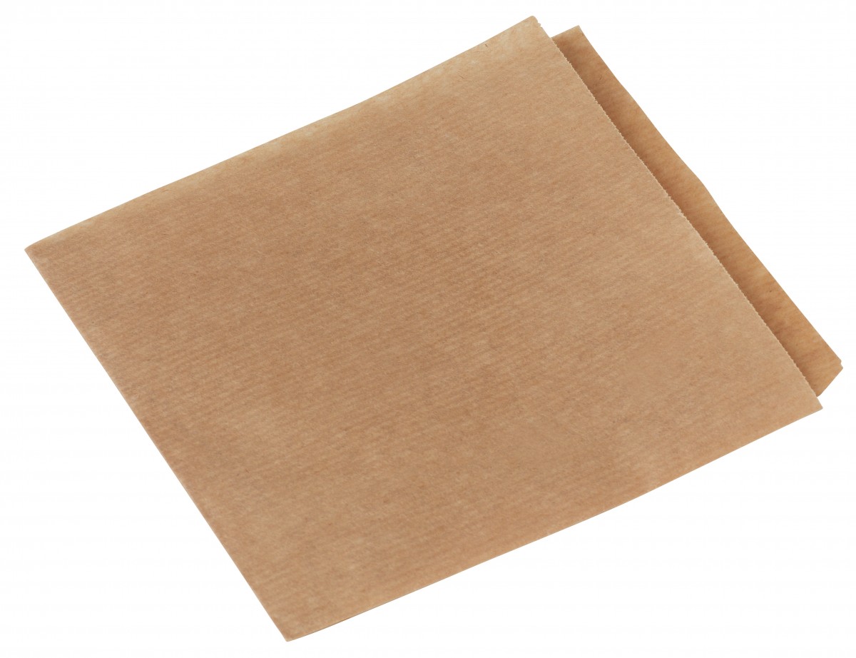 Busta panino carta PE/marrone 160x160mm - 1000 pz x cf