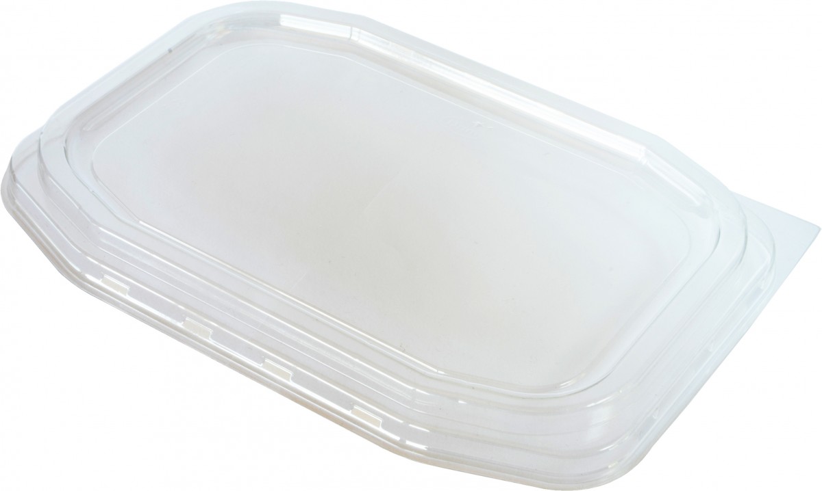 Coperchio per vaschette 171004 APET trasparente - 312 pz x cf