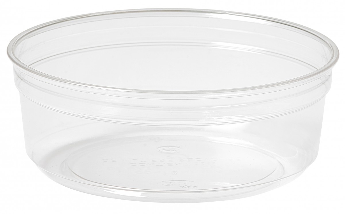Scatola Crystal Deli 250 ml rPET trasparente - 35 pz x cf - 10 cf x ct