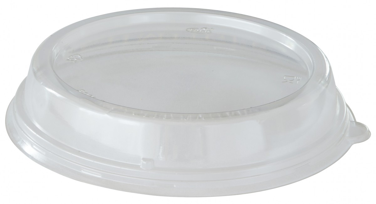 Coperchio 100% rPET trasparente ciotola - 40 pz x cf - 4 cf x ct