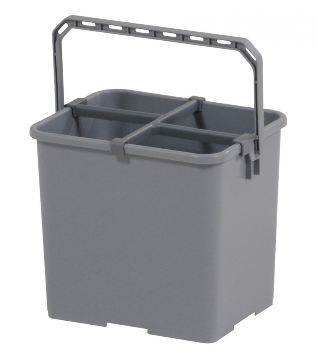 Secchio in plastica 6 L - grigio