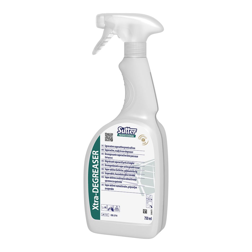 Xtra-Degreaser sgrassatore superattivo e pronto all'uso 750 ml - 12 Fl x ct