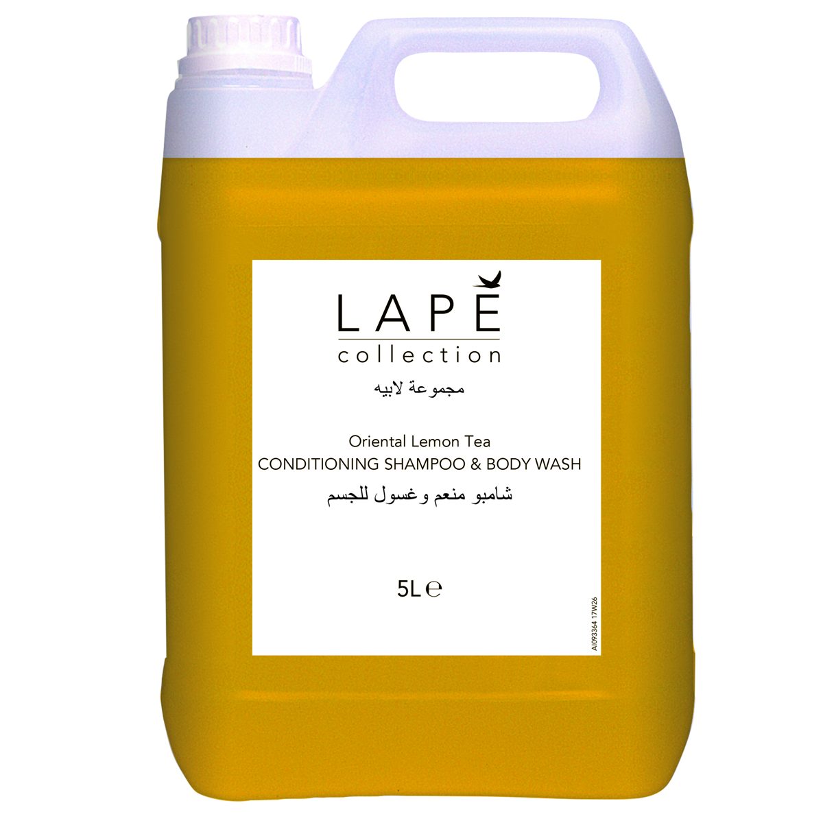 LAPE’ Collection Oriental Lemon Tea Shampoo & Body Wash 2x5 lt