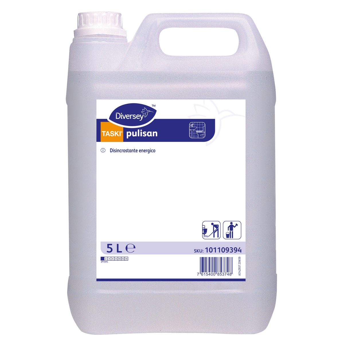 Taski Pulisan disincrostante acido ta 5 lt - 2 pz x ct