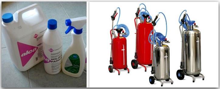Detergenti e nebulizzatori