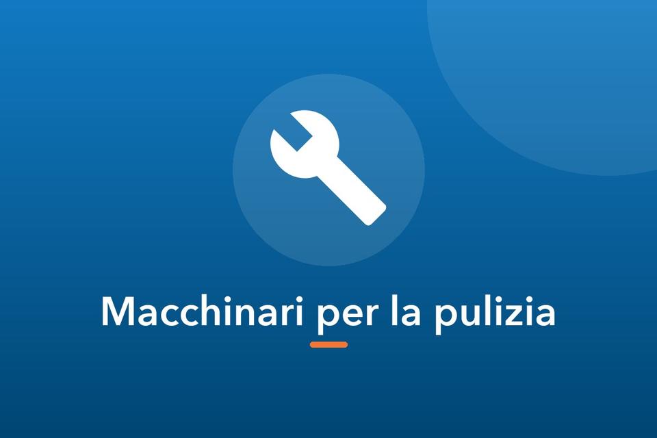 Macchinari per la pulizia