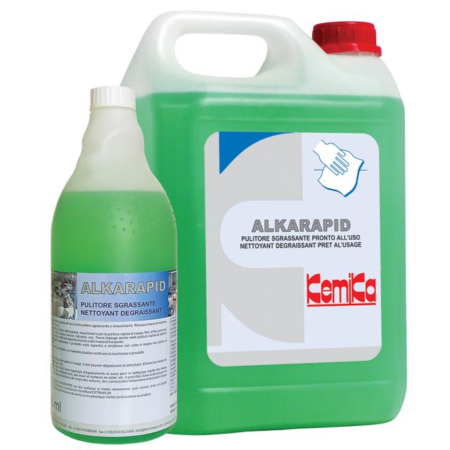 ALKARAPID Pulitore sgrassante fl. 750 ml +2 pistole ES