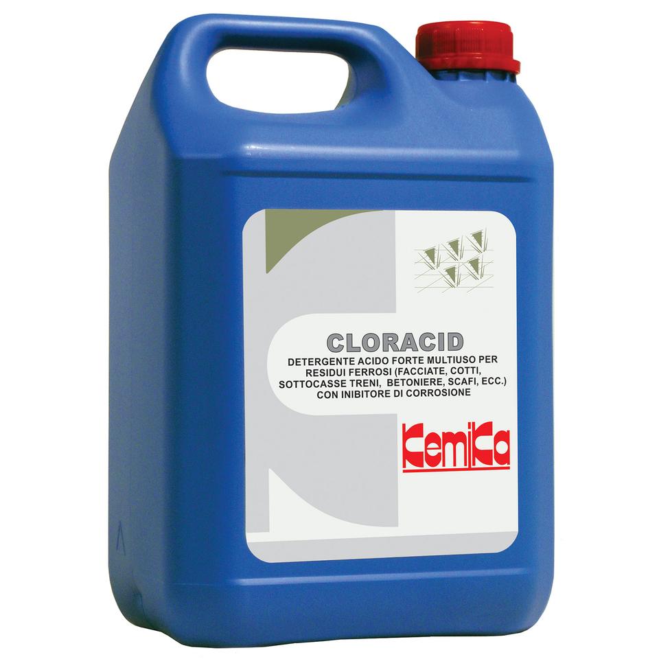 CLORACID Detergente acido conc. ta kg.10 ES