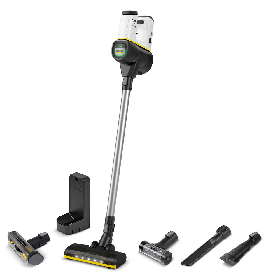Scopa elettrica Karcher VC6 ourFamily Pet 30 cm +1 batteria
