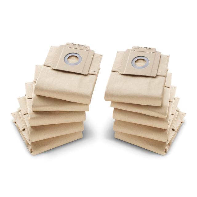 Sacchetti filtro carta polveri M aspiratore T7/1 - T10/1 cf 10 pz
