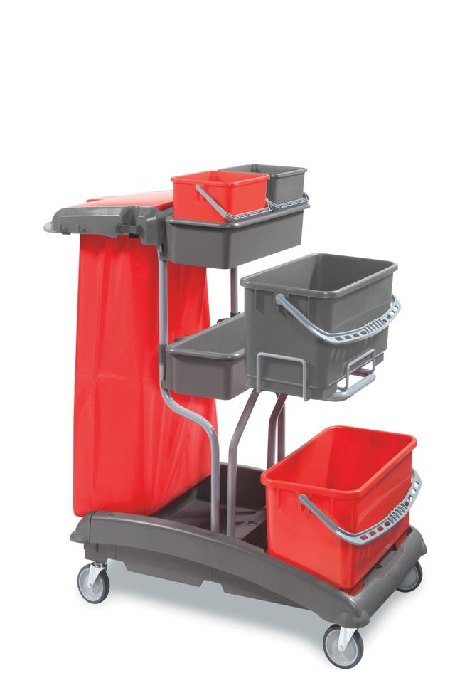 Carrello Idea Top 21 con secchi per preimpregnato